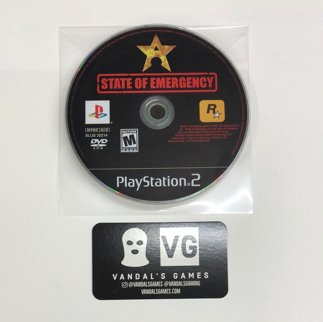 Ps2 - State of Emergency Sony PlayStation 2 Disc Only #111
