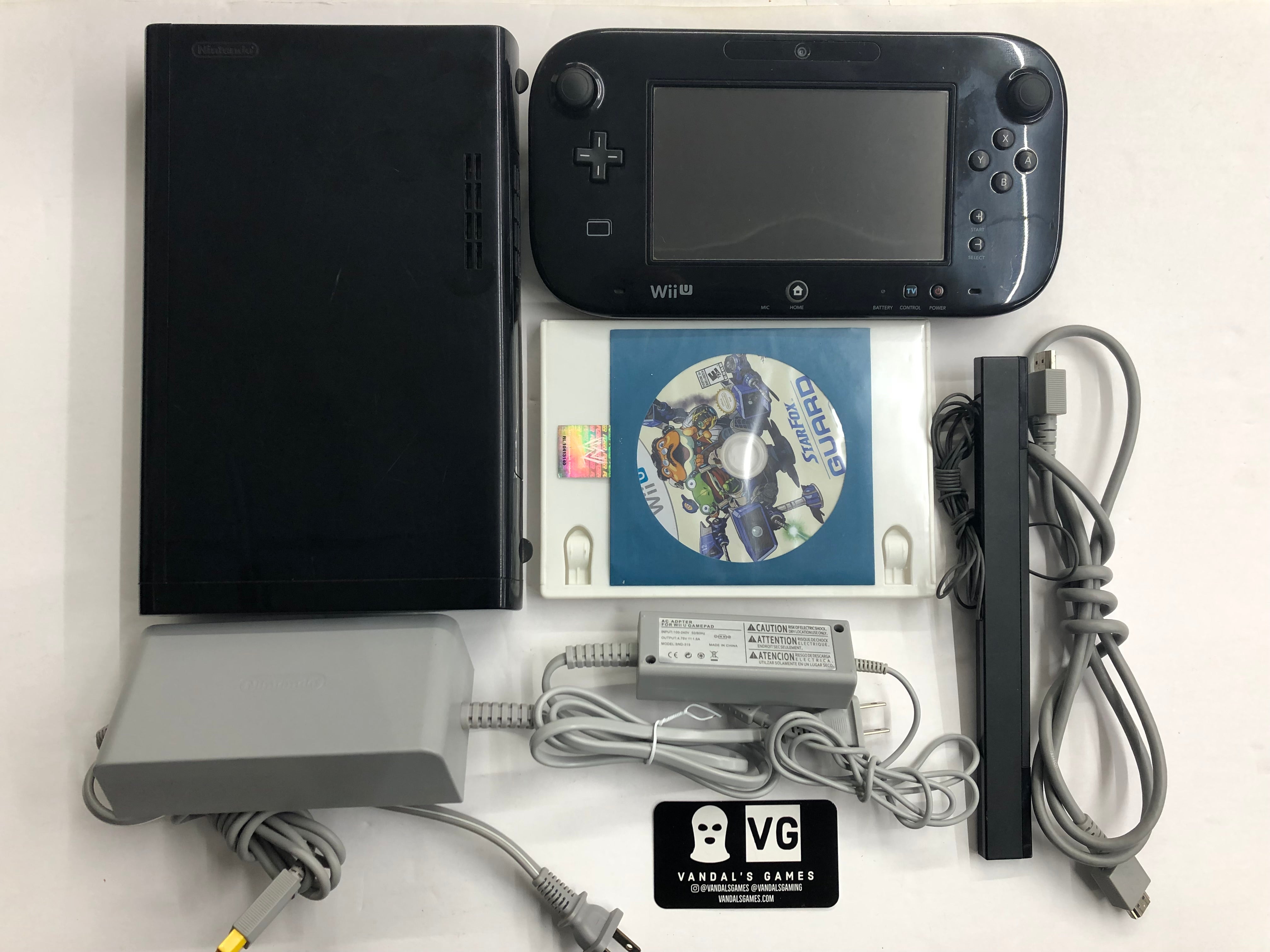 Nintendo Wii U console 32 GB console only w/power on sale cable + games