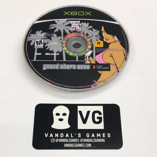 Xbox - Grand Theft Auto Vice City The Trilogy Disc Microsoft Xbox Disc Only #111