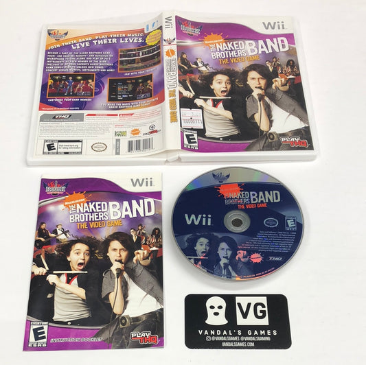 Wii - The Naked Brothers Band Nintendo Wii Complete #111