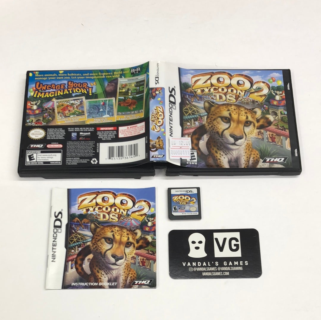 Ds - Zoo Tycoon 2 Ds Nintendo Ds Complete #111 – vandalsgaming