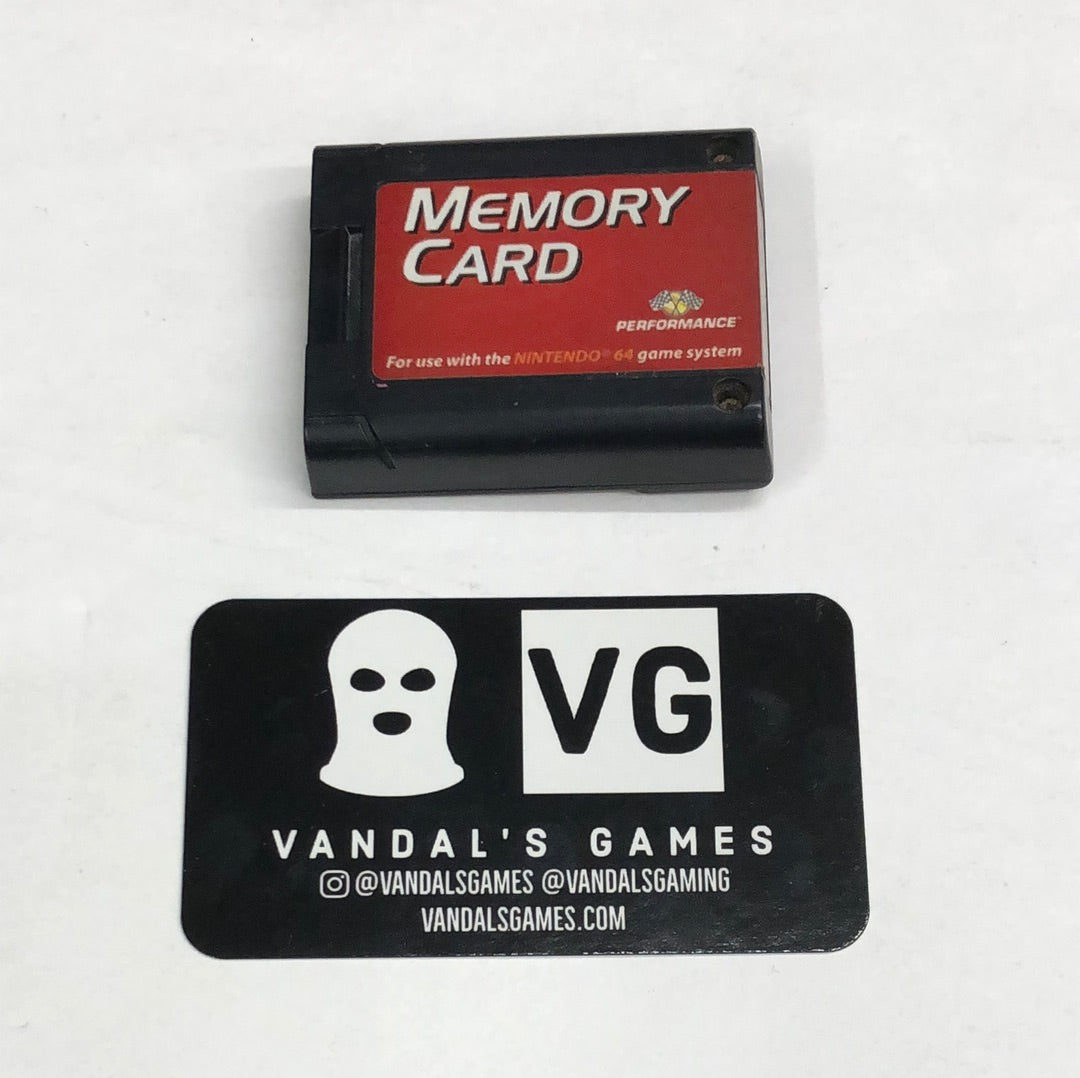 N64 games that 2024 require memory card