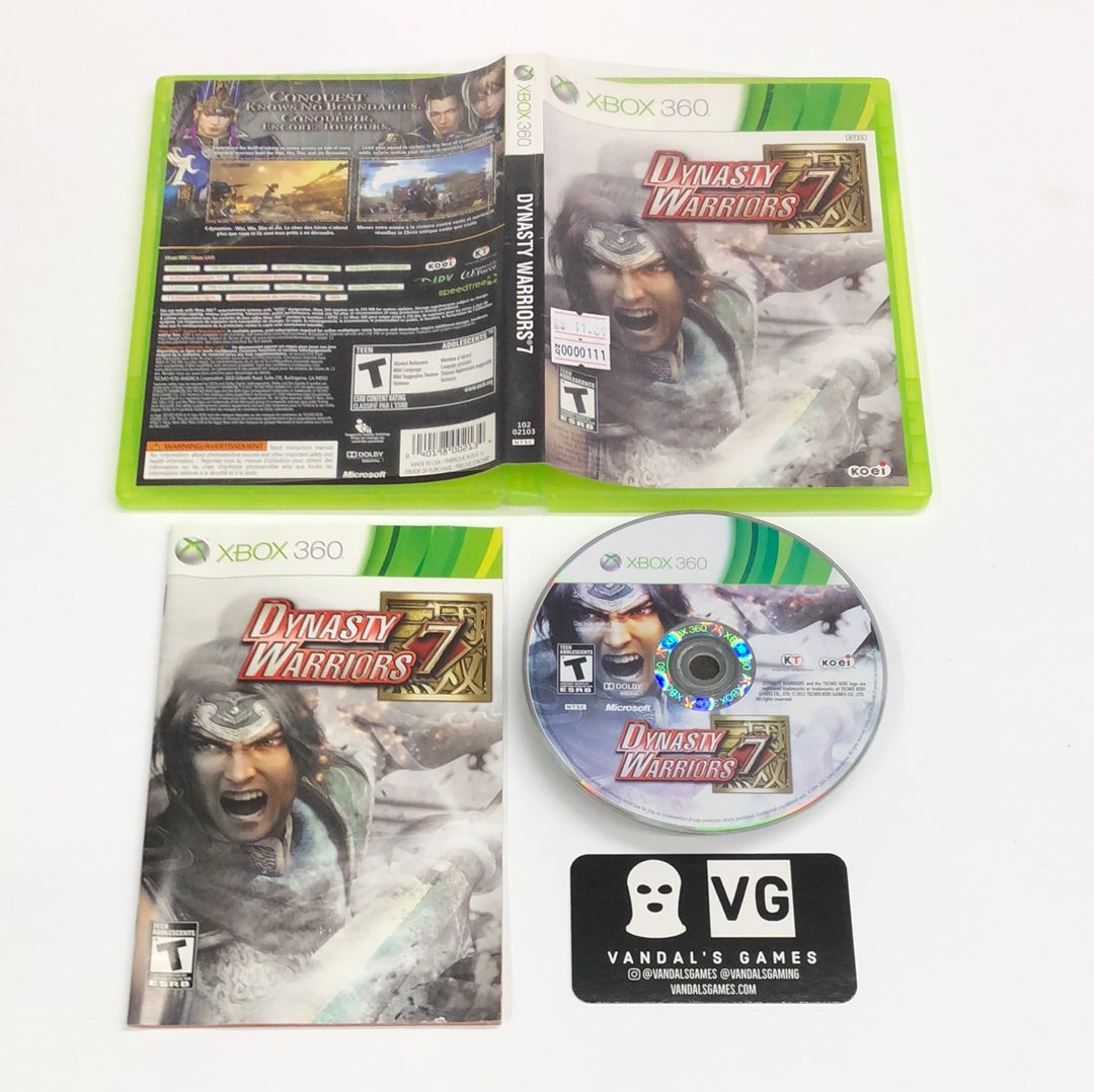 Xbox 360 - Dynasty Warriors 7 Microsoft Xbox 360 Complete #111