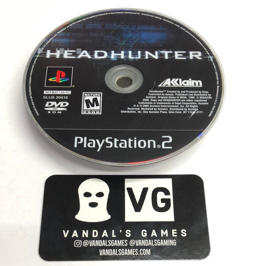 Ps2 - Headhunter Sony PlayStation 2 Disc Only #111