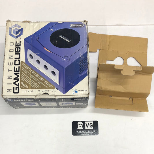 Gamecube - Console Japan Version Indigo Box Only Nintendo NO CONSOLE #2827