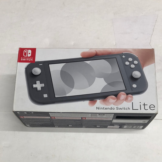 Switch - Lite Console Box Only Grey Nintendo Switch No Console #2820