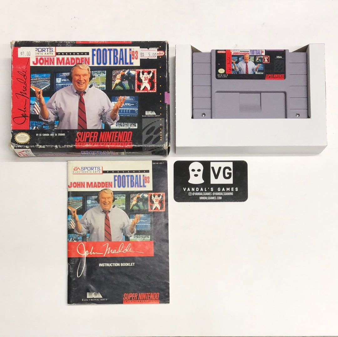 John madden football sale snes