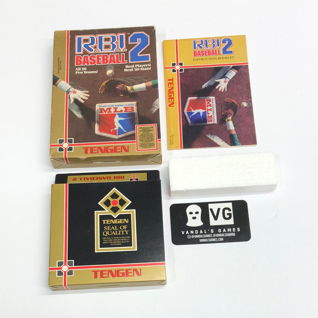 Purchases New Sealed Tengen Nintendo RBI Baseball