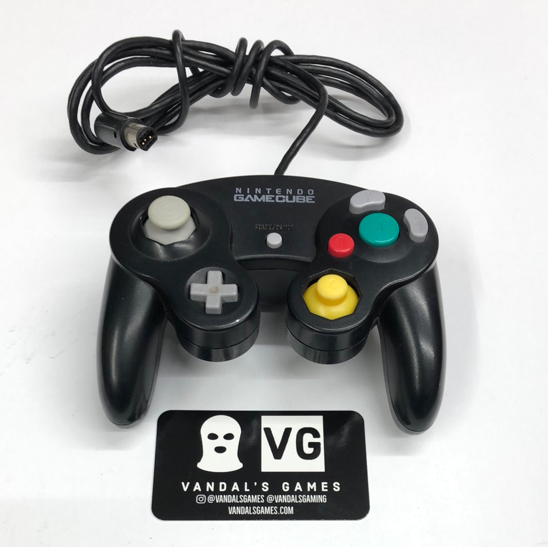 Black outlet Nintendo GameCube TESTED!