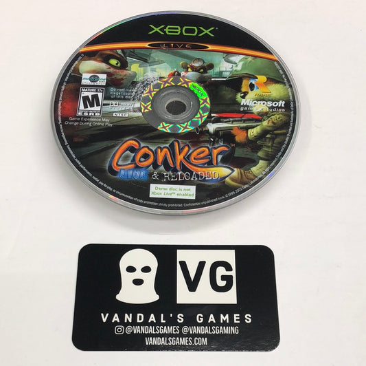 Xbox - Conker Live & Reloaded Demo Disc Microsoft Xbox Disc Only #111