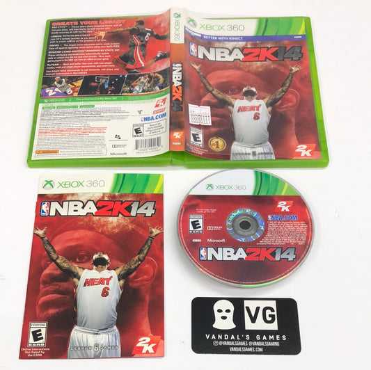 Xbox 360 - NBA 2k14 Microsoft Xbox 360 Complete #111