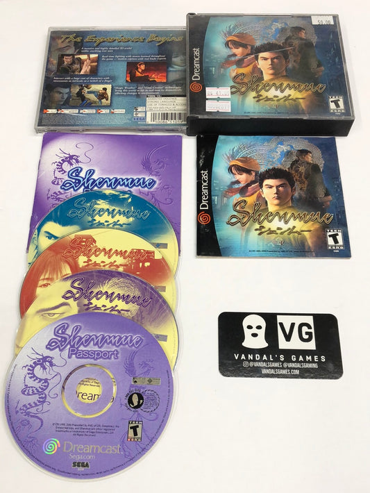 Dreamcast - Shenmue Sega Dreamcast Complete #2811