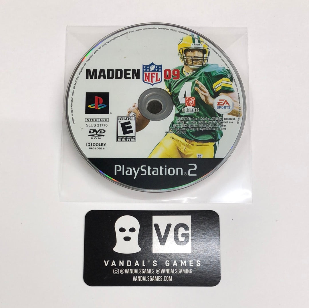 Ps2 - Madden NFL 09 Sony PlayStation 2 Disc Only #111 – vandalsgaming