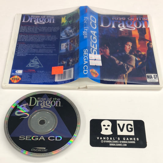 Sega Cd - Rise of the Dragon Sega CD Disc Only W/ Case #2811