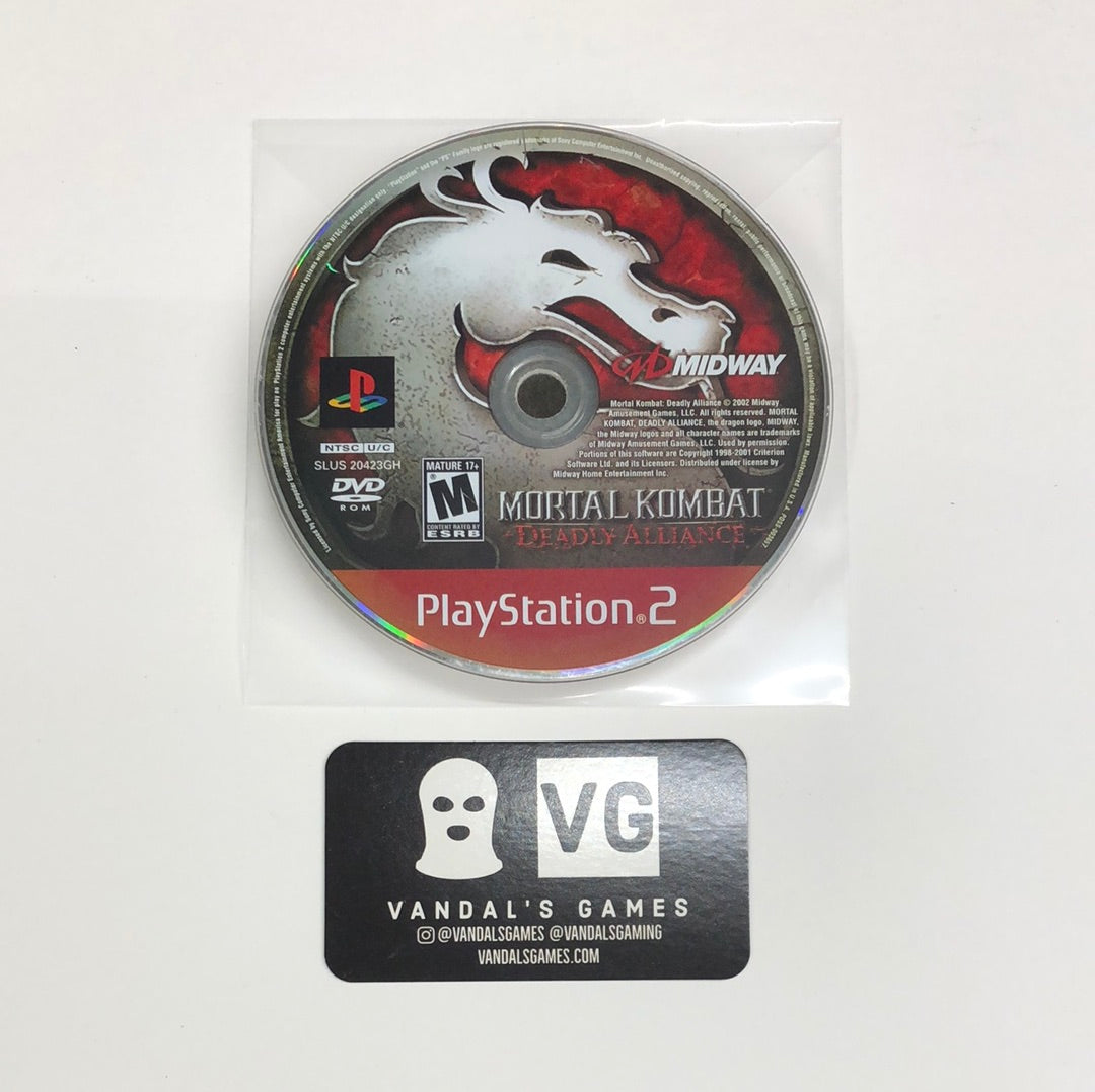 Ps2 - Mortal Kombat Deadly Alliance Greatest Hits Sony PlayStation 2 Disc Only #111