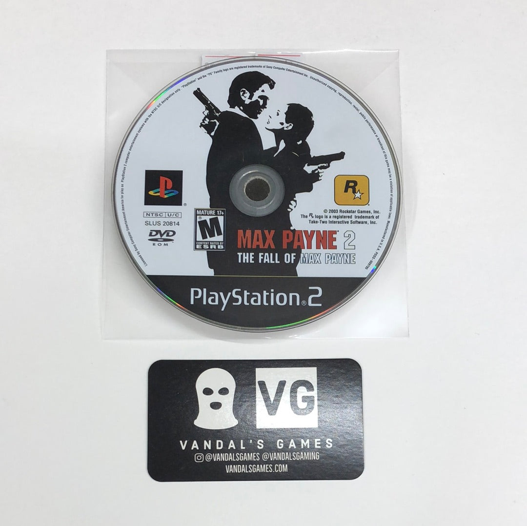 Max Payne Sony PlayStation 2 PS2 Complete 