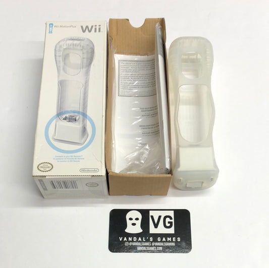 Wii - Motion Plus Adapter + Silicon Skin Nintendo Wii Complete #2812