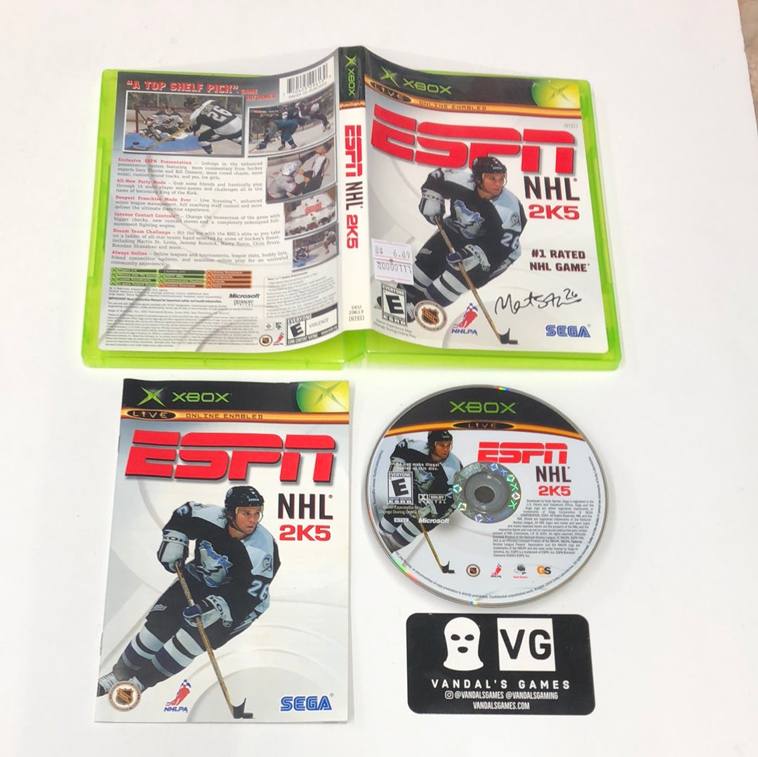 Xbox - Espn NHL 2k5 Microsoft Xbox Complete #111