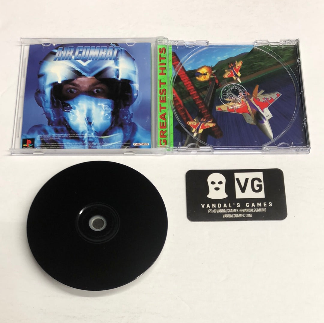 Ps1 - Air Combat Greatest Hits New Case Sony PlayStation 1 Complete #111