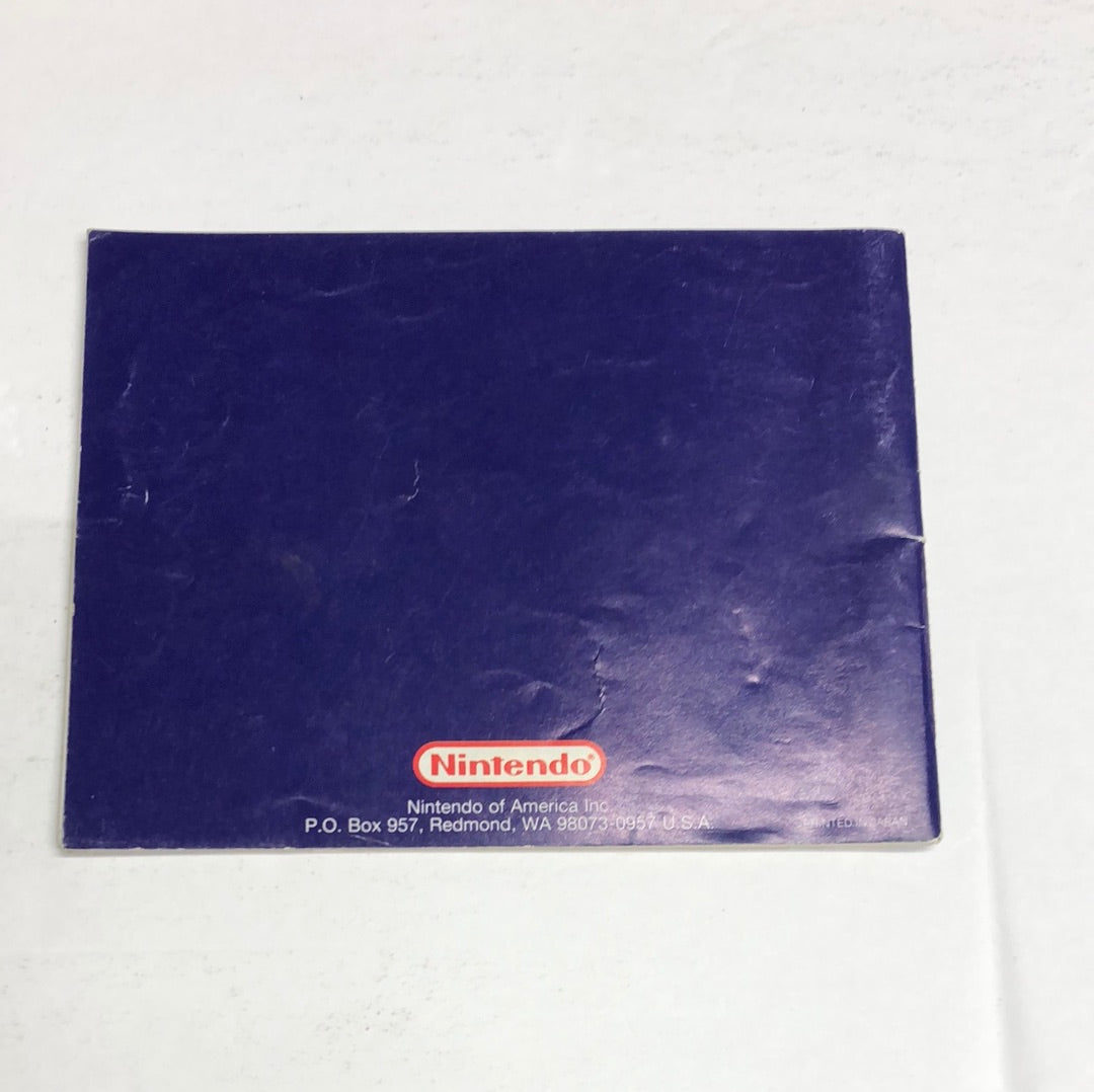 Nes - Dragon Warrior Nintendo Booklet Manual Only No Game #1998