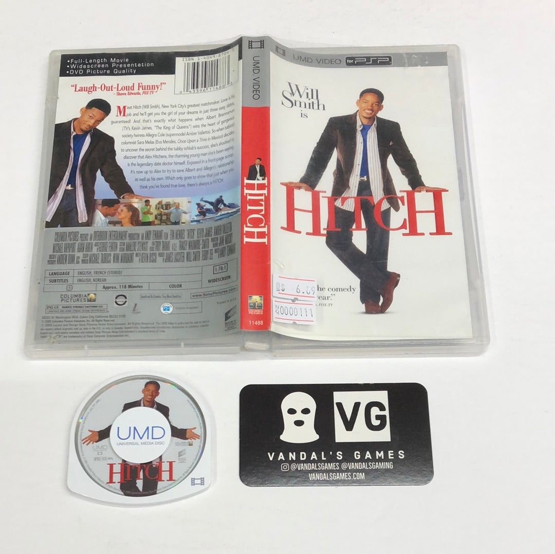 Psp Video - Hitch UMD Sony PlayStation Portable W/ Case #111