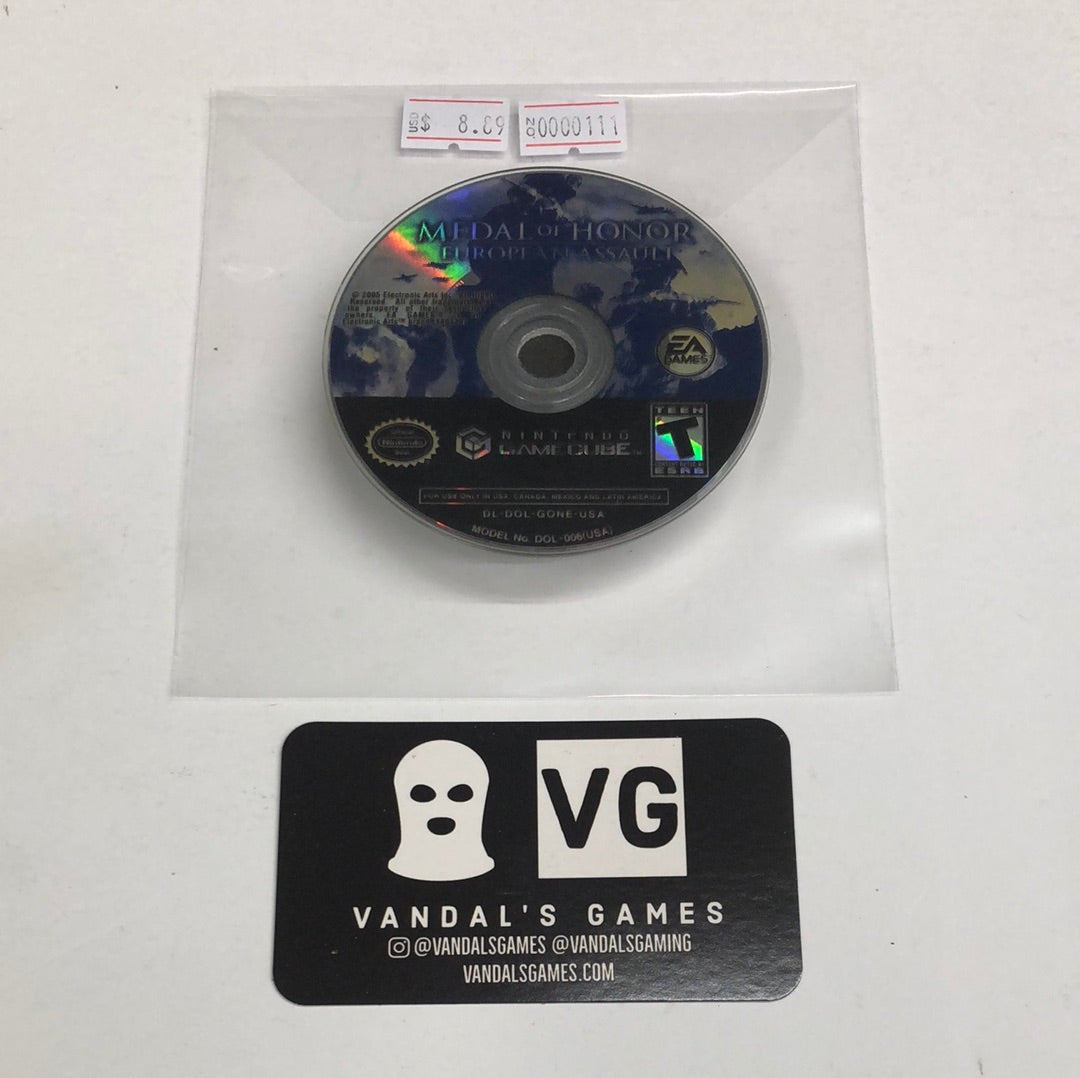 Gamecube - Medal of Honor European Assault Nintendo Gamecube Disc Only #111