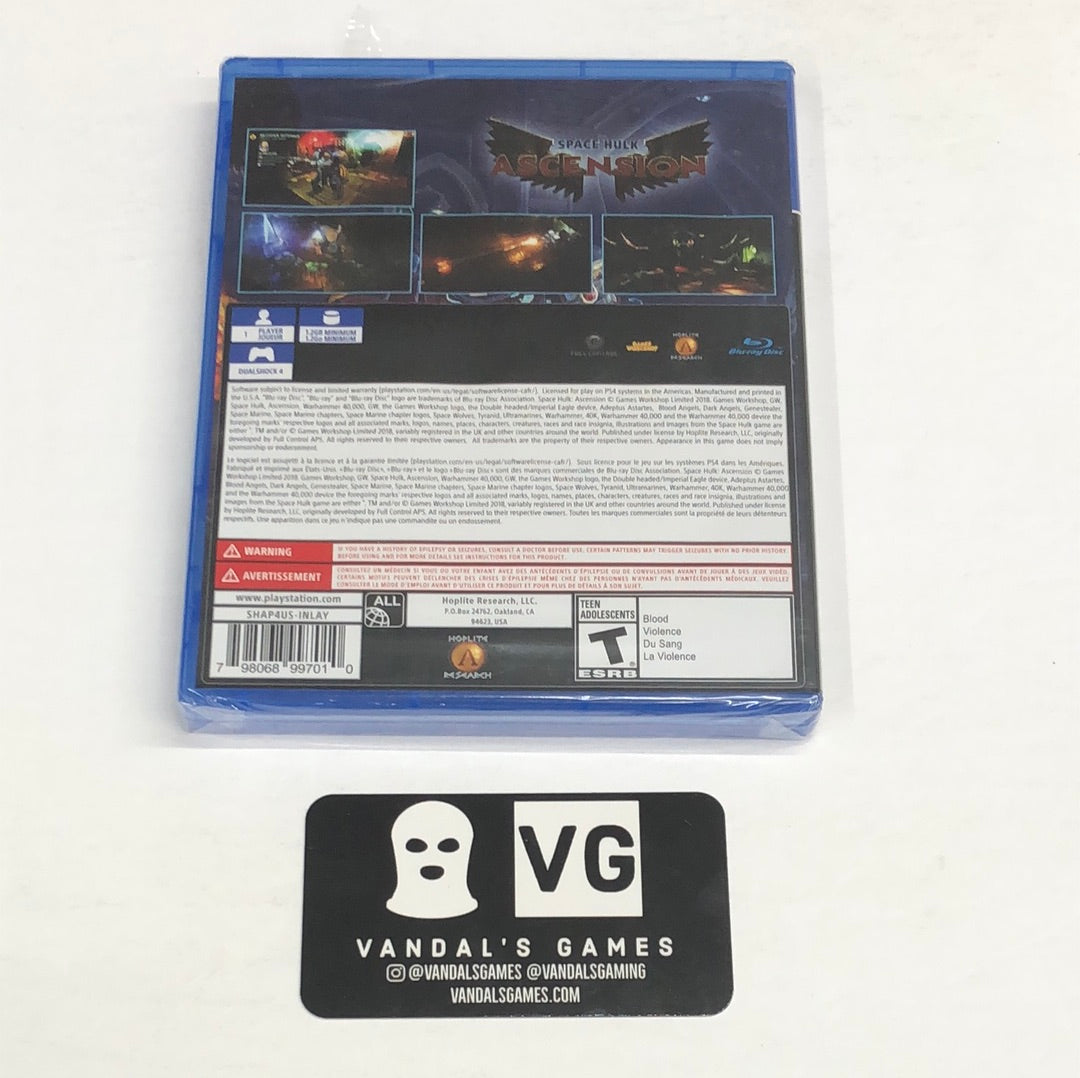 Ps4 - Space Hulk Ascension Sony PlayStation 4 Brand New #111