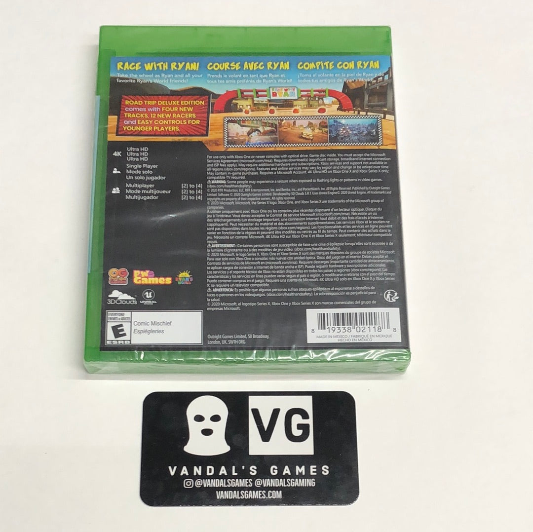 Xbox One - Race with Ryan Road Trip Deluxe Edition Microsoft Series X New #111