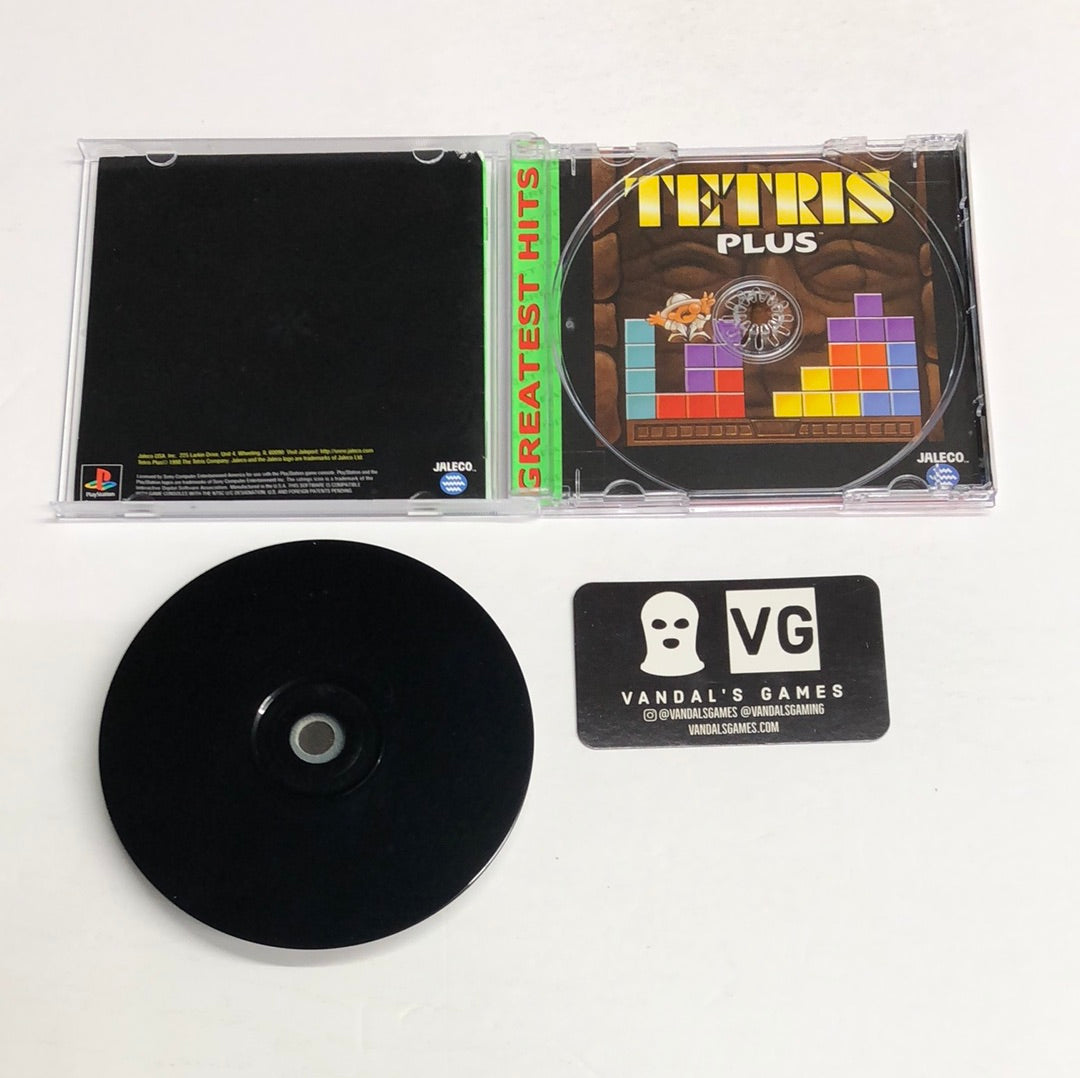 Ps1 - Tetris Plus Greatest Hits New Case Sony PlayStation 1 Complete #111