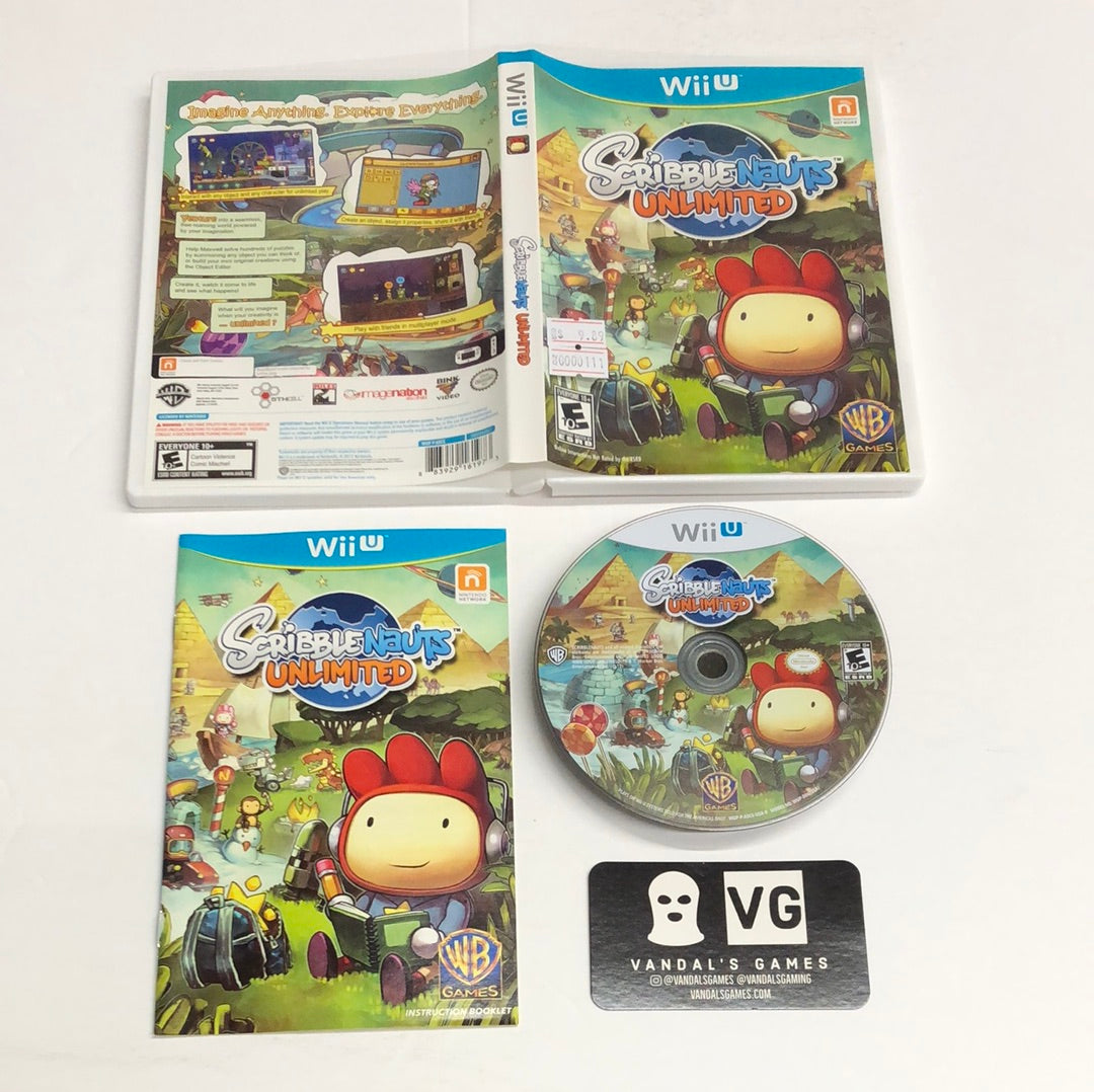 Wii U - Scribblenauts Unlimited Nintendo Wii U Complete #111