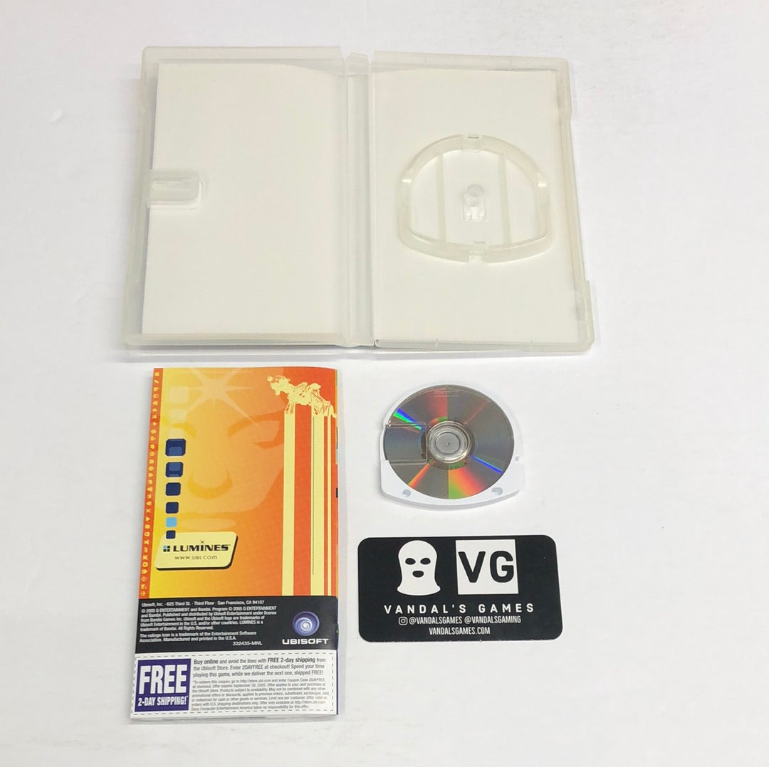 Psp - Lumines Puzzle Fusion Sony PlayStation Portable Complete #111