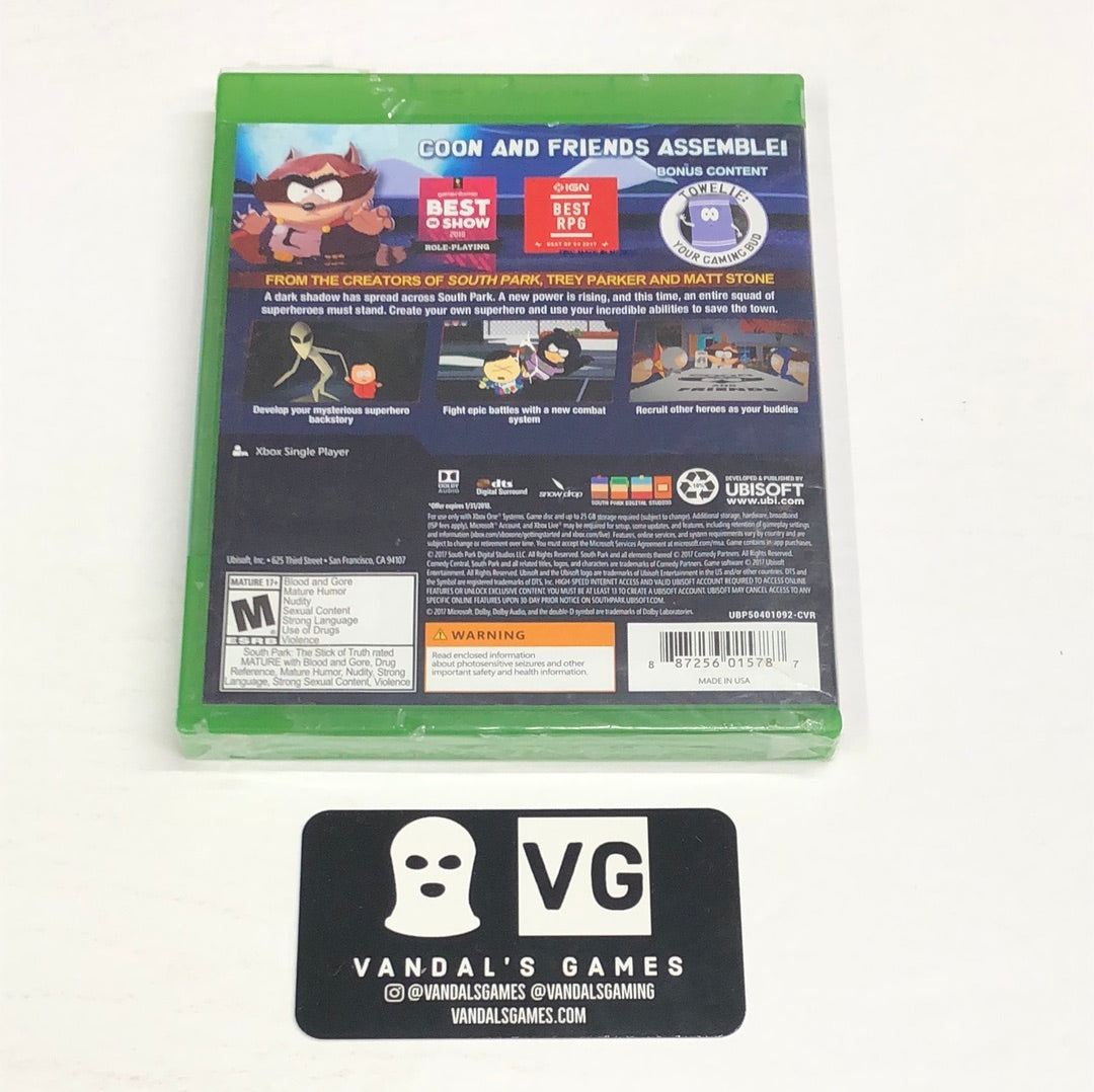 Xbox One - South Park The Fractured but Whole Microsoft Brand New #111