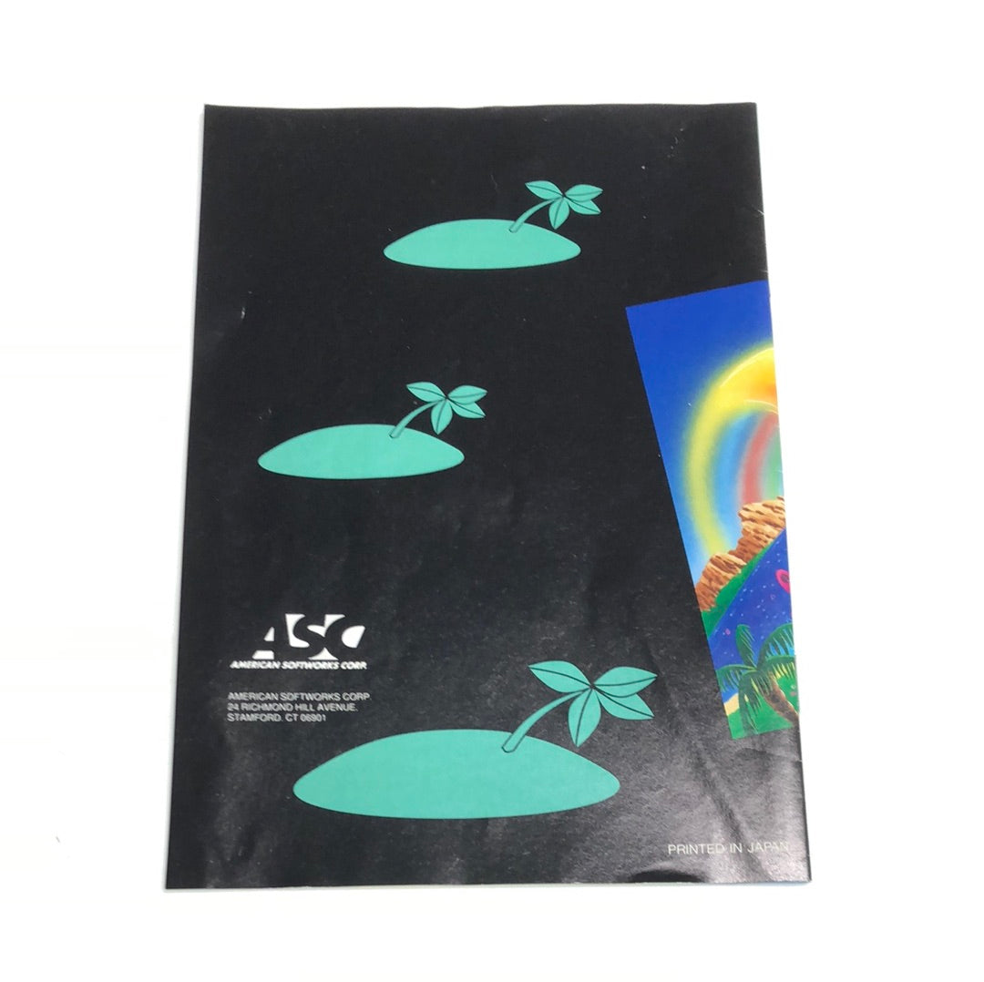 Snes - Super Troll Islands Super Nintendo Booklet Manual Only No Game #2026