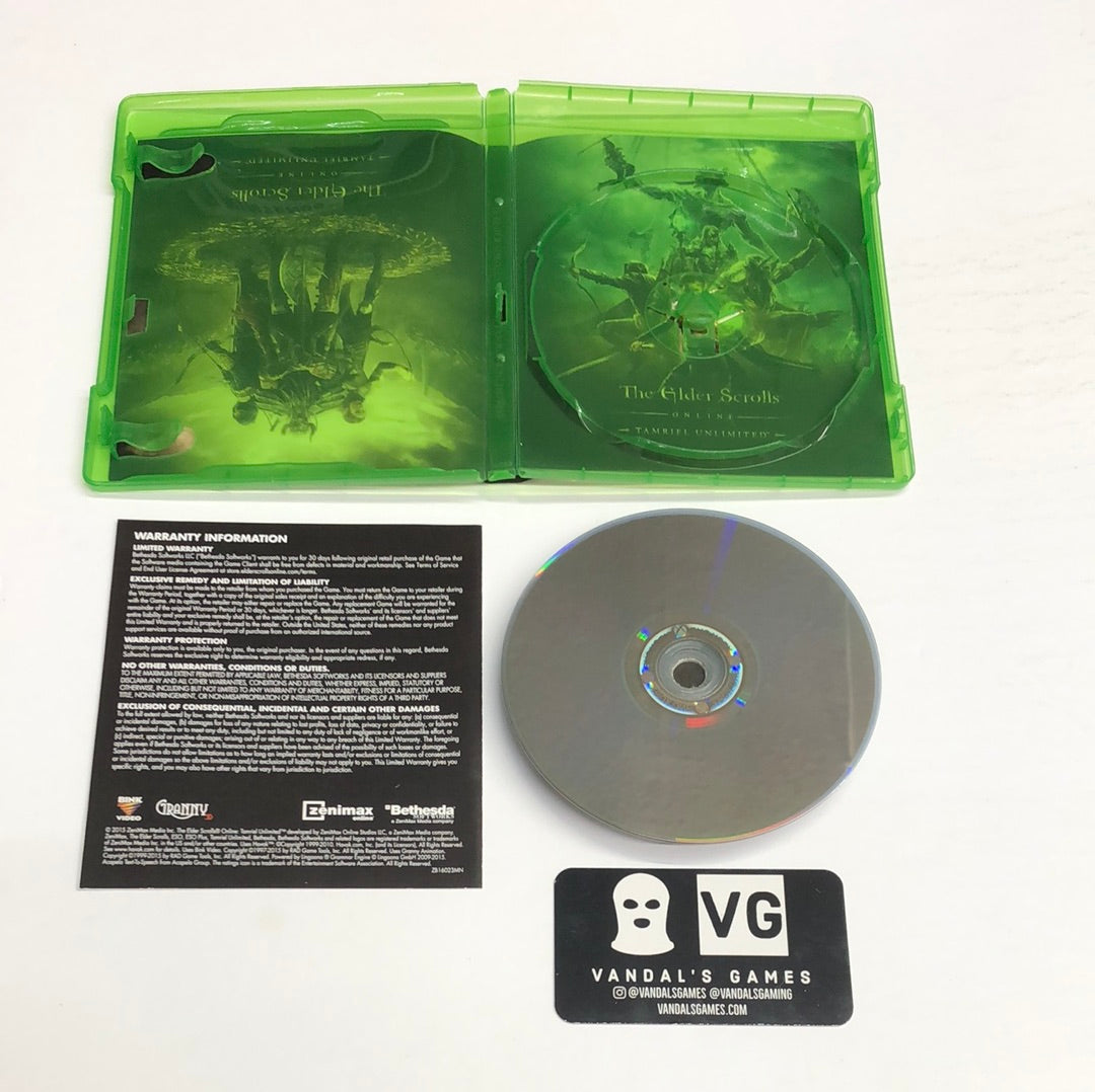 Xbox One - The Elder Scrolls Online Tamriel unlimited NO DLC Complete #111