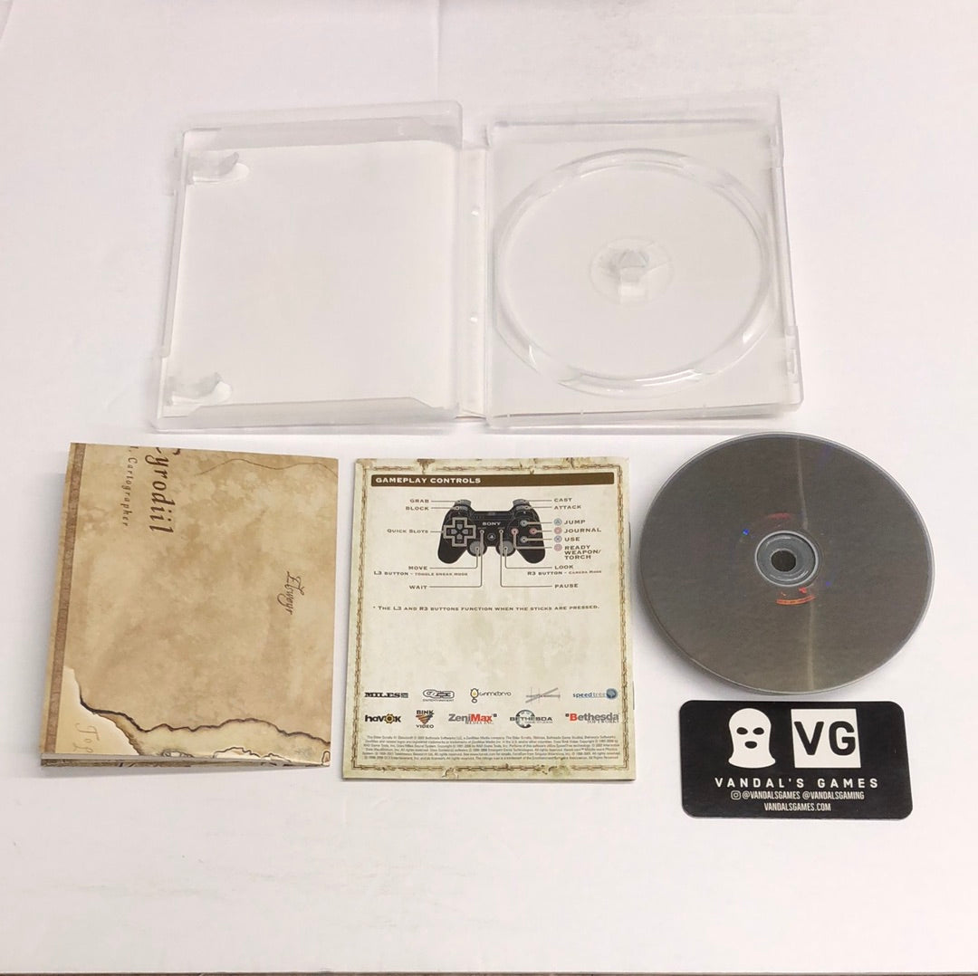 Ps3 - The Elder Scrolls IV Oblivion W/ Poster Sony PlayStation 3 Complete #111