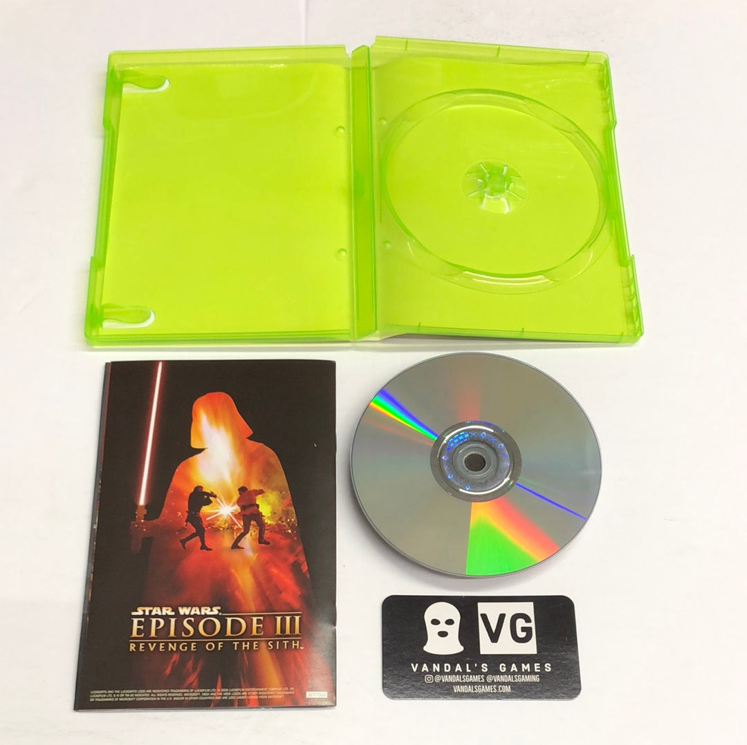 Xbox - Star Wars Episode III Revenge of the Sith Microsoft Xbox Complete #111