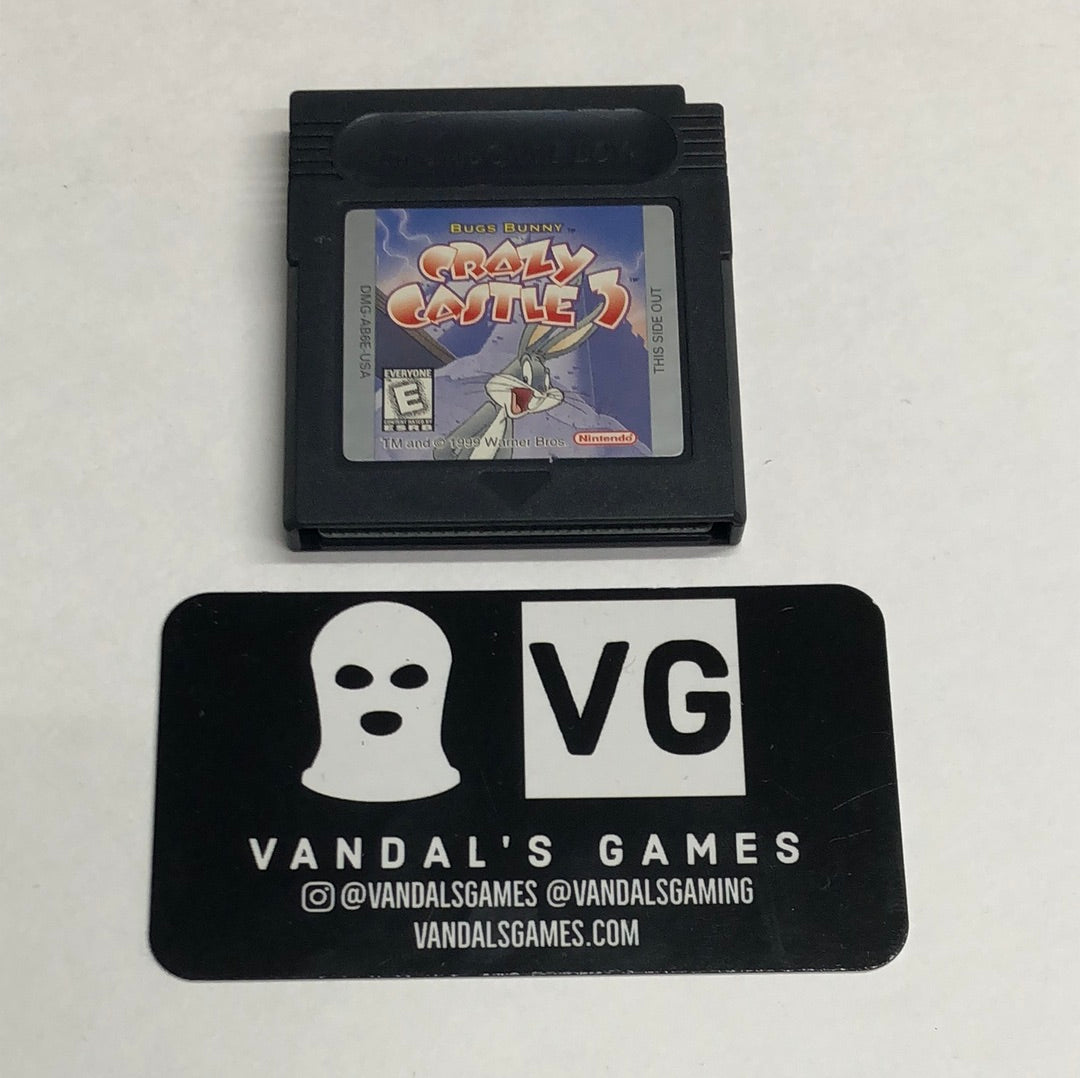 GBC - Bug's Bunny Crazy Castle 3 Nintendo Gameboy Color Cart Only #111