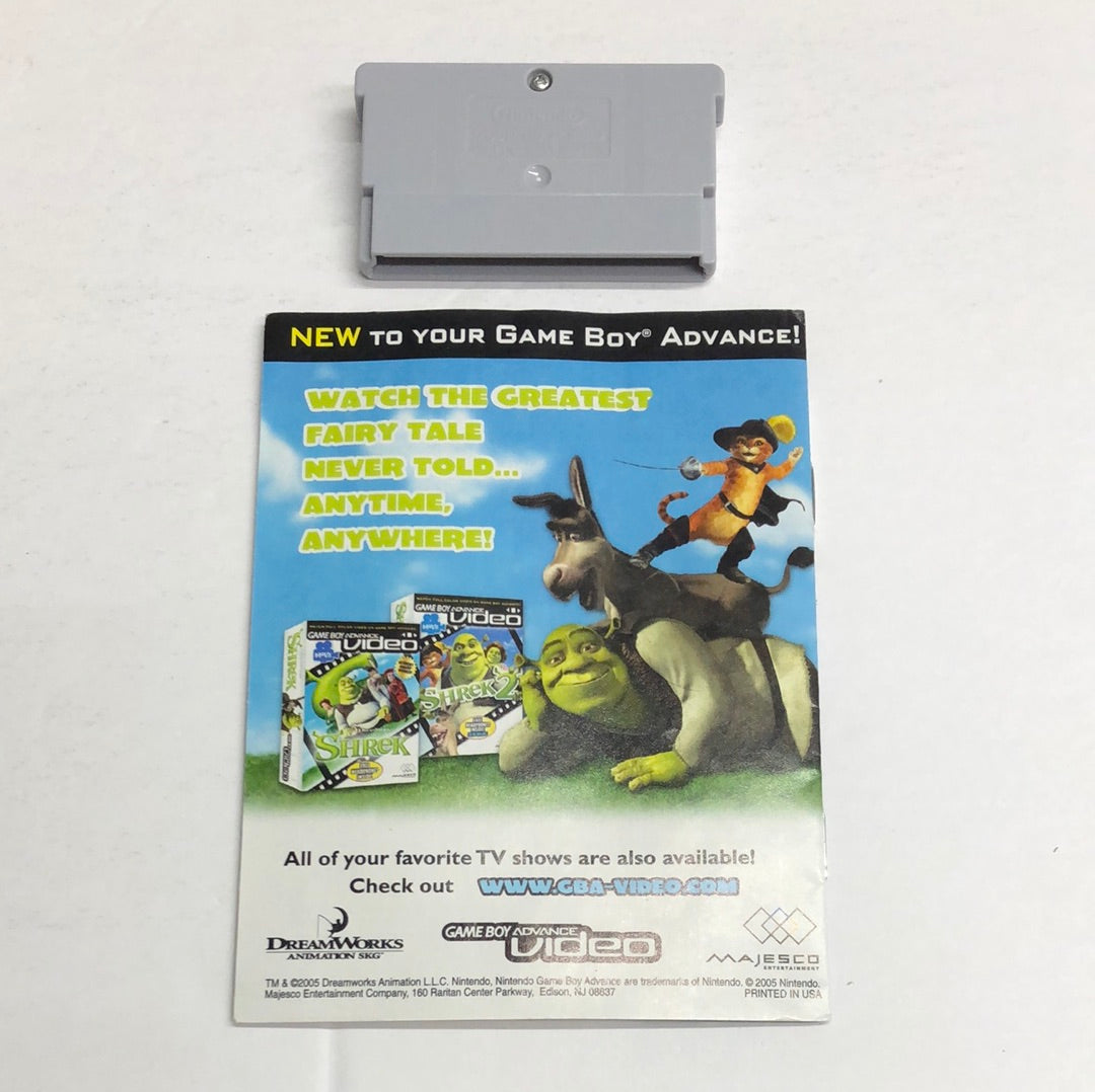 GBA Video - Shark Tale Nintendo Gameboy Advance Complete #2232