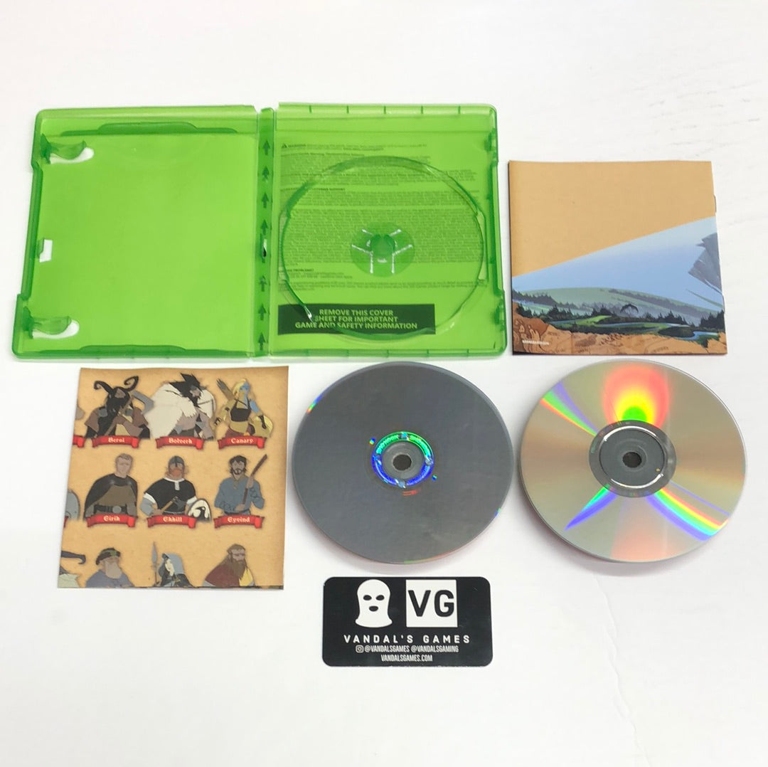 Xbox One - The Banner Saga Trilogy Bonus Edition W/ Poster & CD Complete #111