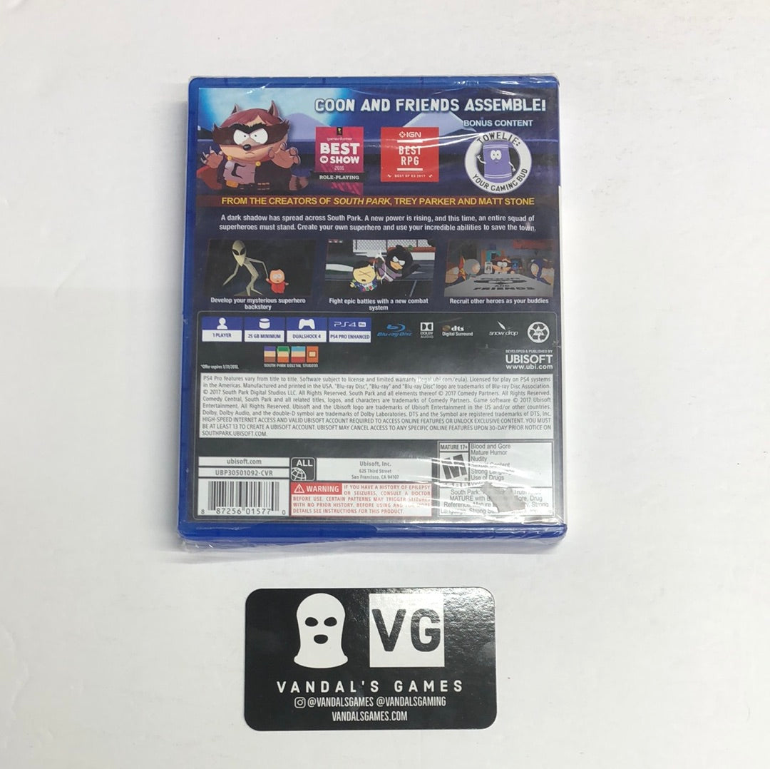 Ps4 - South Park the Fractured But Whole Sony PlayStation 4 Brand New #111