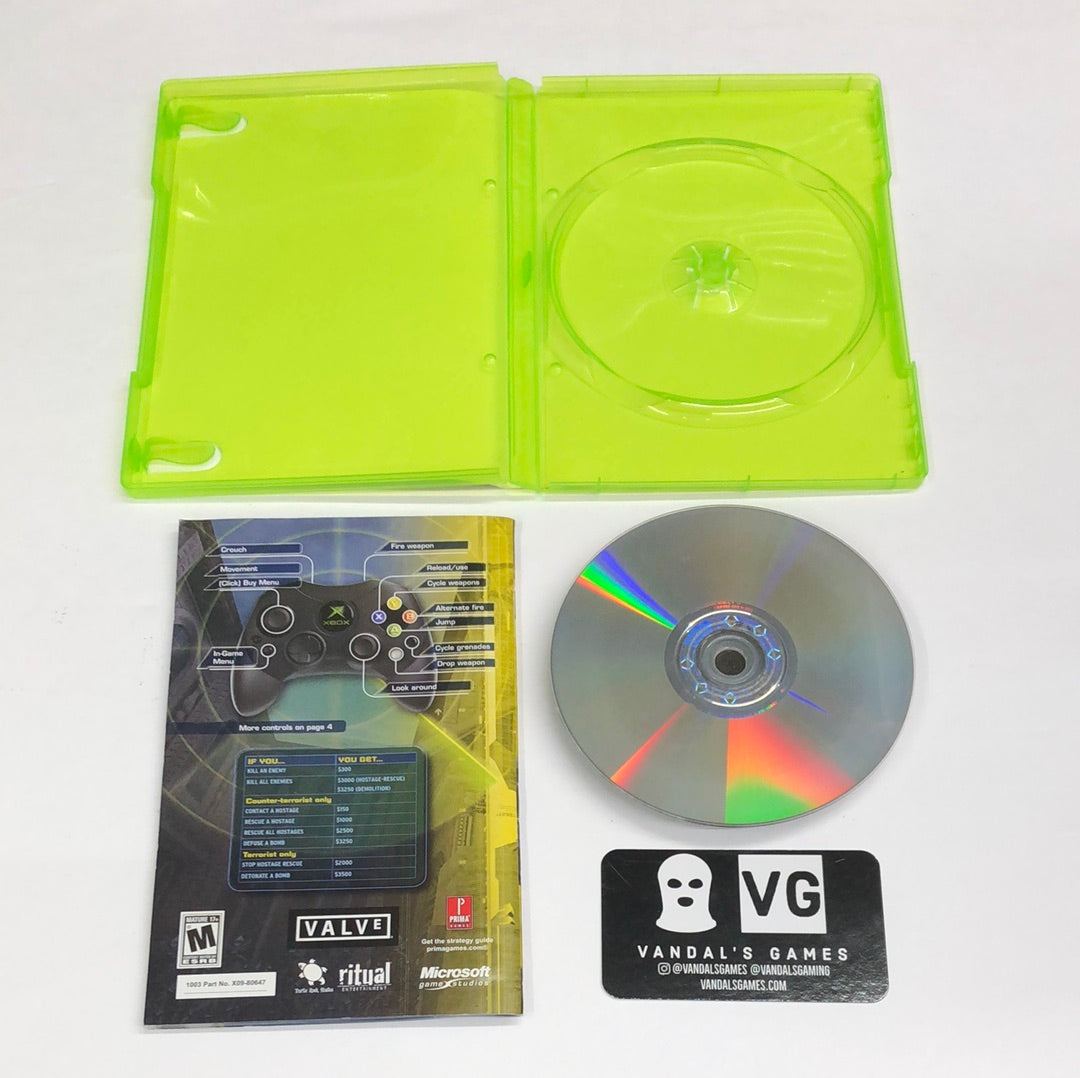 Xbox - Counter Strike Best of Platinum Hits Microsoft Xbox Complete #111