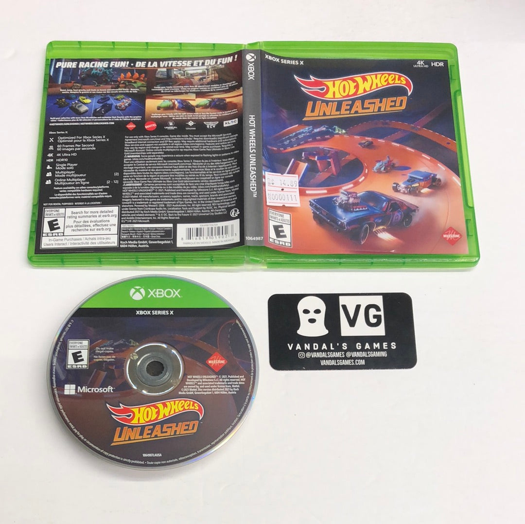 XSX - Hot Wheels Unleashed Microsoft Xbox Series X W/ Case #111
