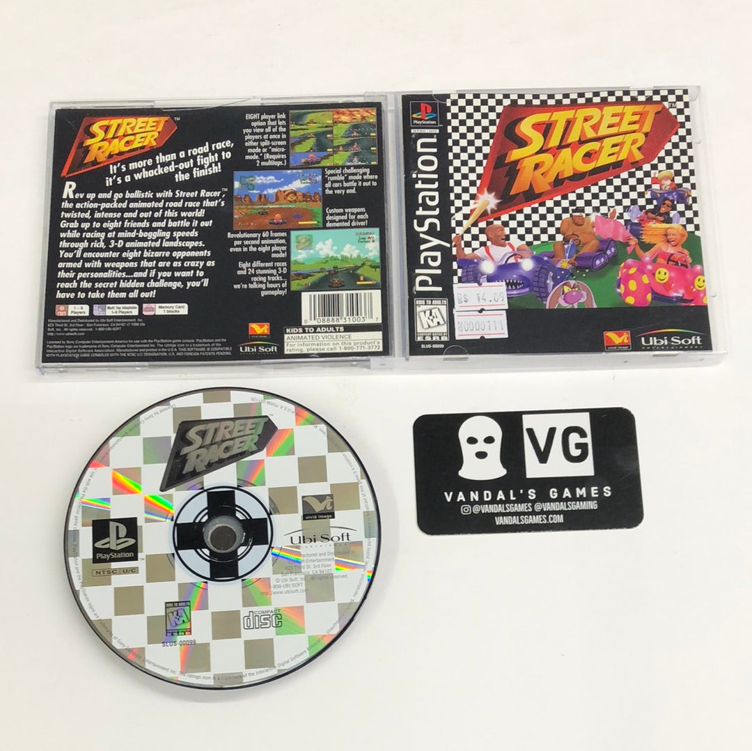 Ps1 - Street Racer New Case Sony PlayStation 1 Complete #111