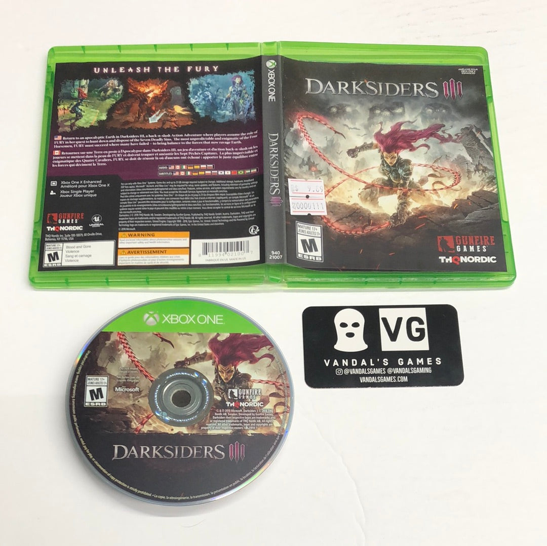 Xbox One - Darksiders III Microsoft Xbox One W/ Case #111