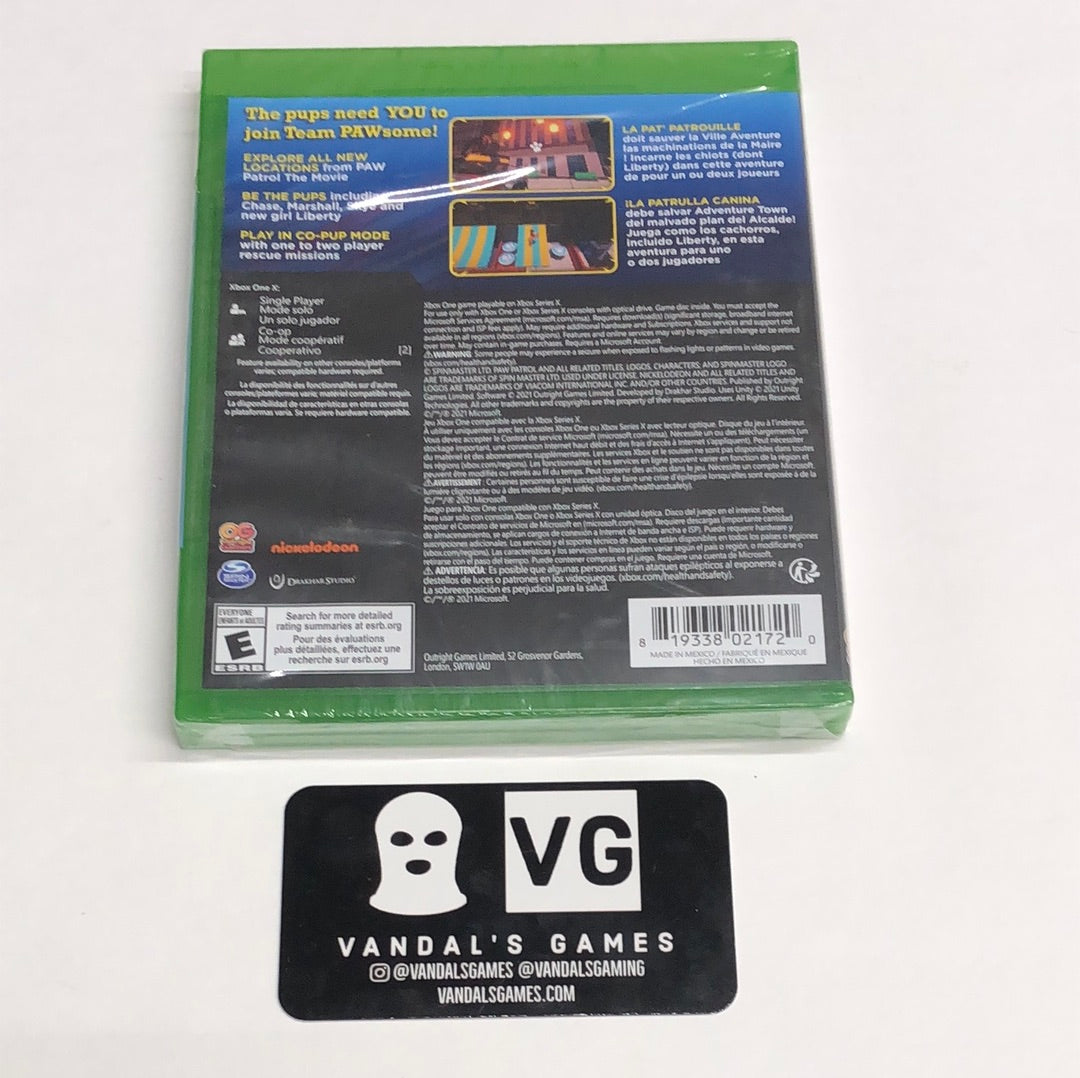 Xbox One - Paw Control the Movie Adventure City Calls Xbox Series X New #111