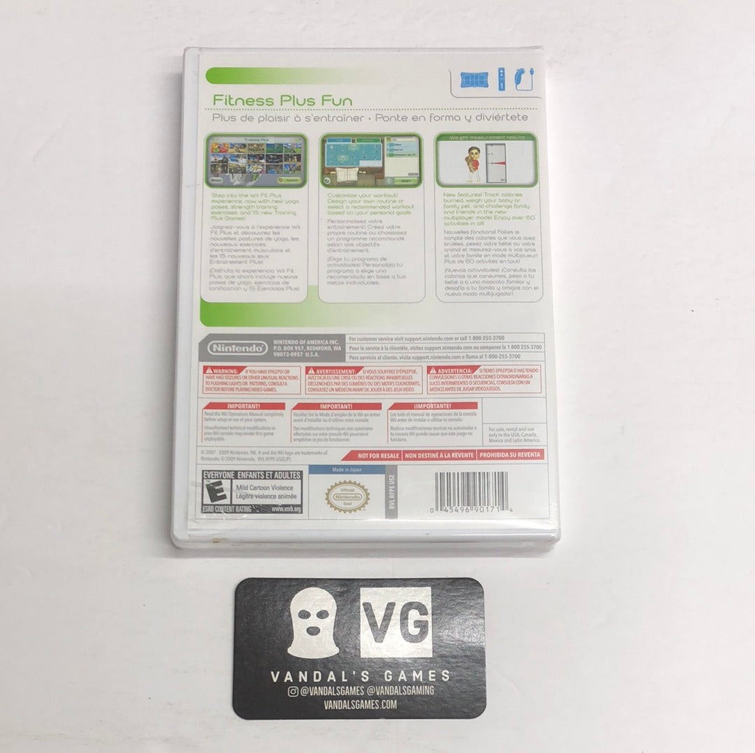 Wii - Wii Fit Plus Nintendo Wii Brand New #2045