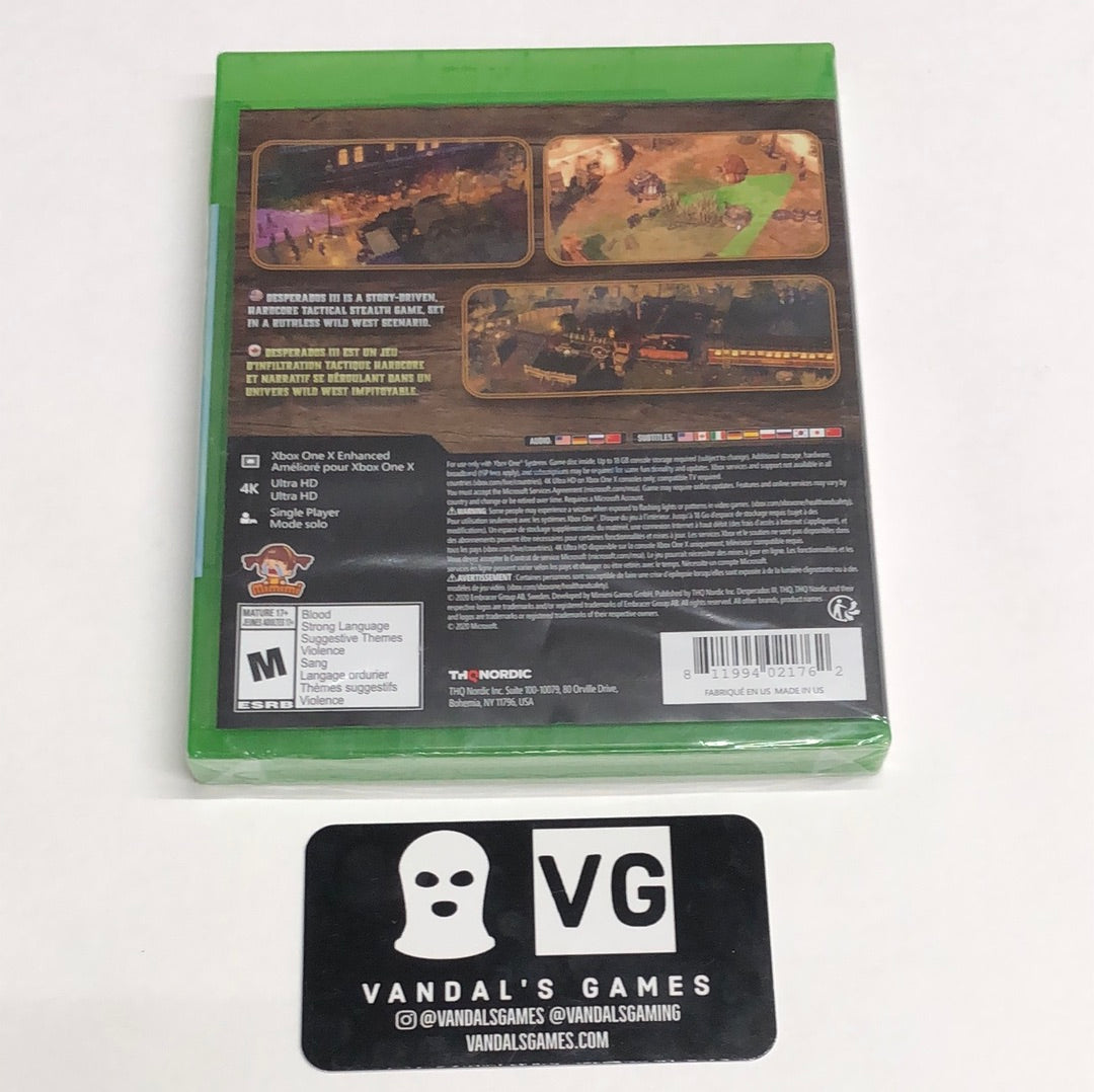 Xbox One - Desperados III Microsoft Xbox One Brand New #111