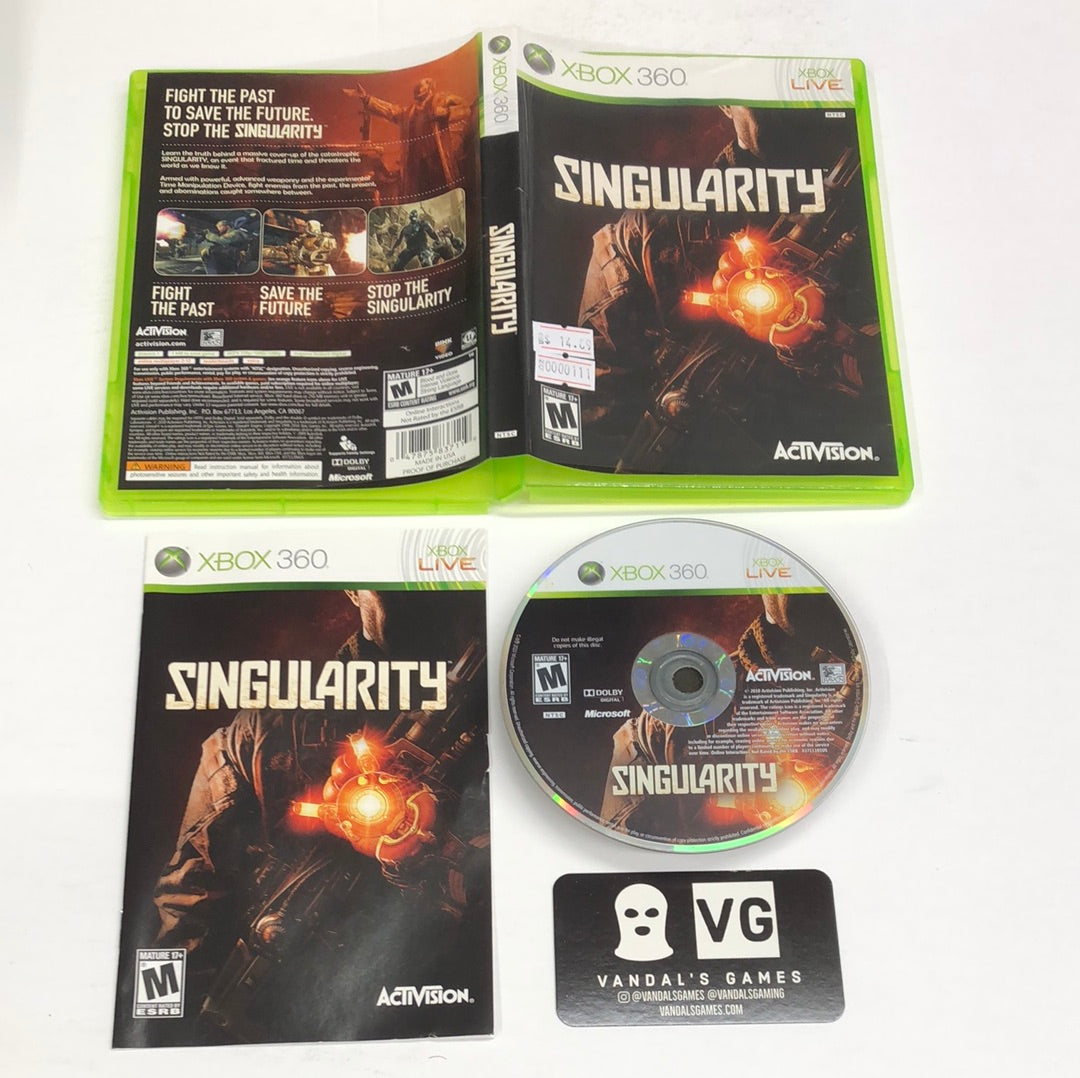 Xbox 360 - Singularity Microsoft Xbox 360 Complete #111