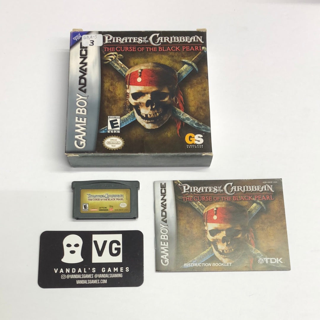 GBA - Pirates of the Caribbean the Curse Black Pearl Gameboy Advance C –  vandalsgaming