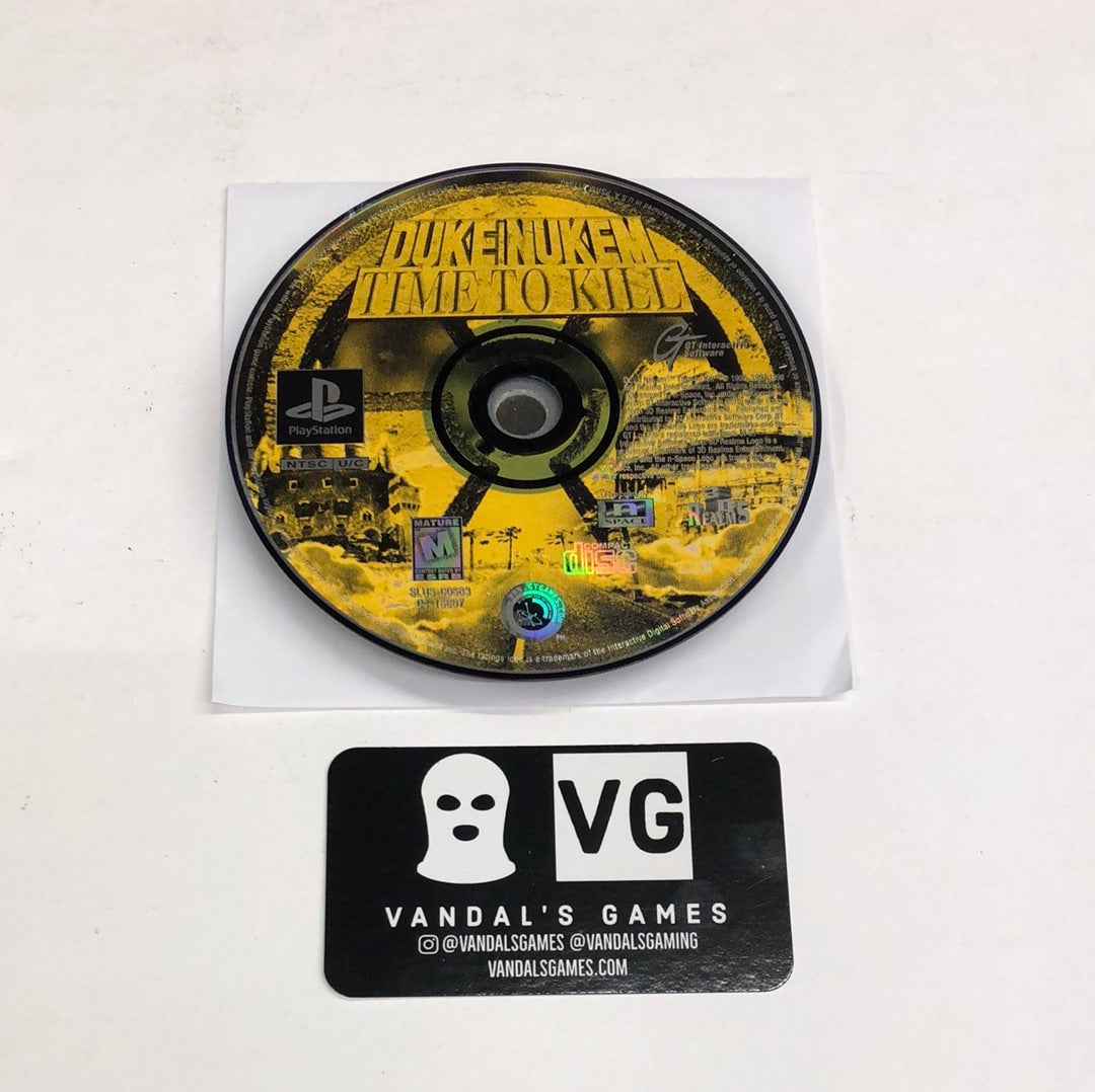 Ps1 - Duke Nukem Time to Kill Sony PlayStation 1 Disc Only #111